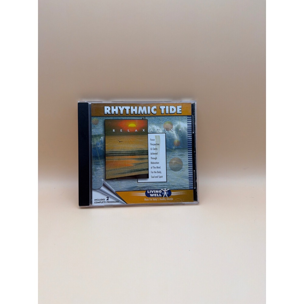 Living Well Rhythmic Tide Relaxation CD New Age‎ Ambient Nature Sounds 1996 KRB
